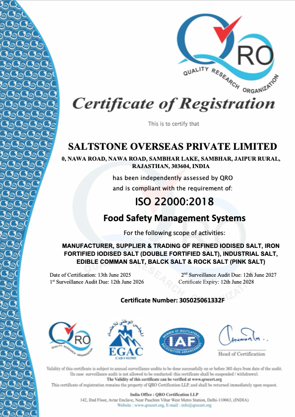ISO 22000:2018 – Food Safety Management System